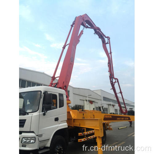 Camion de pompe à béton de châssis Dongfeng à vendre